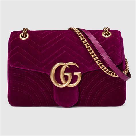 gucci marmont hakken|Gucci Marmont velvet bag.